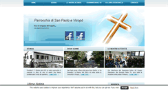 Desktop Screenshot of parrocchiasanpaoloparma.it