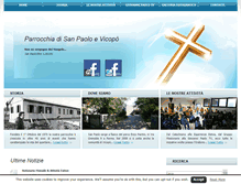 Tablet Screenshot of parrocchiasanpaoloparma.it